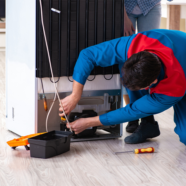 how much do you charge for refrigerator repair services in White Heath Illinois